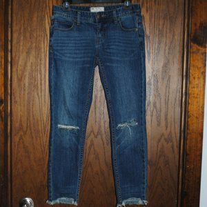 Free People Skinny Low Rise Jeans